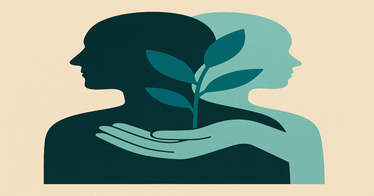 Business integration visualization showing corporate philanthropy connecting with family values and next-generation engagement strategies