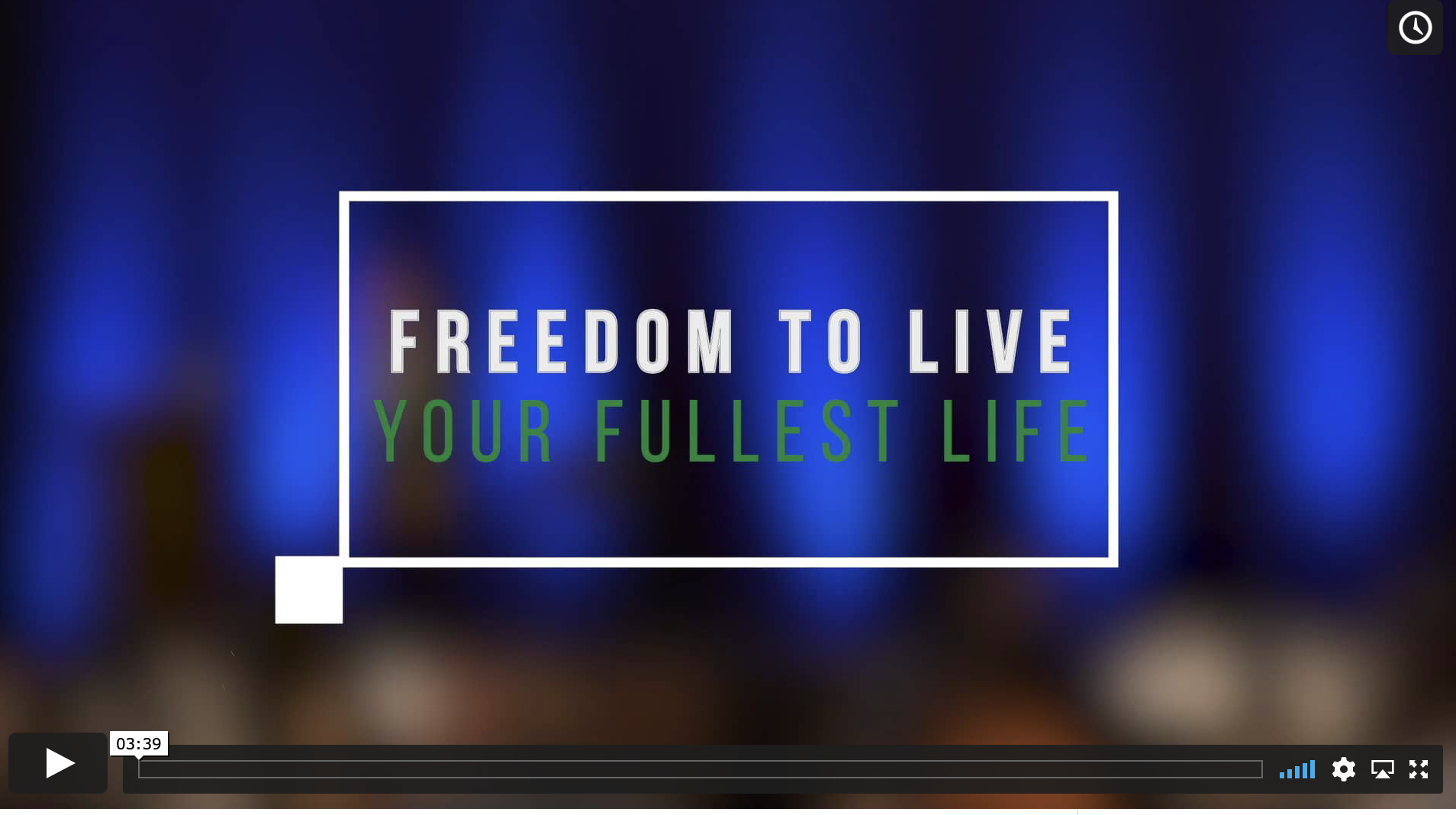 Freedom to Live